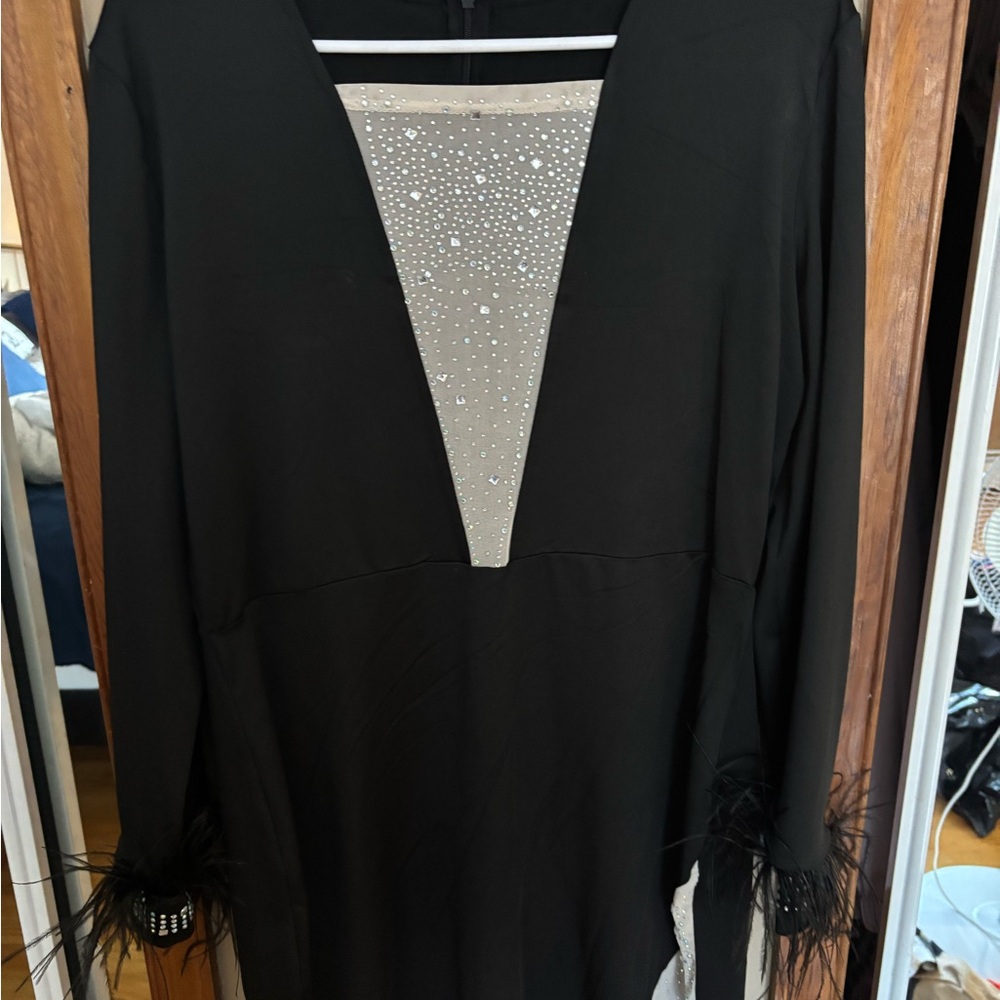 Black party dress